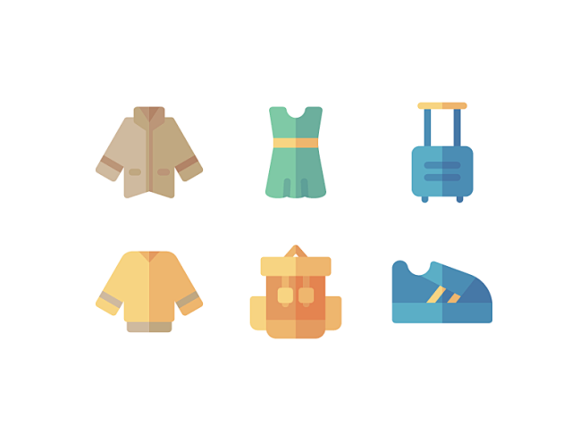 Clothes Flat Icon 1