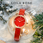 Lola Rose小红表 红玉髓时尚气质简约腕表