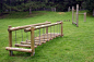 Wobble Step Bridge -- several cool ideas for an activity/agility trail from a company in Scotland: 