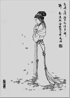 彭连熙 仕女线描百图分享_人物画 : 彭连熙 仕女线描百图分享 彭连熙的古典人物画，近些年来已在中国人物画坛上连连出露头面，尤其在年画苑中一度简直成了一股旋风，令人刮目，可喜，可贺。 …