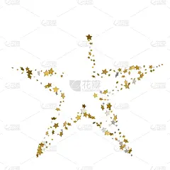 简单,模板,黄金,三维图形,贺卡,星形,几何形状,纺织品,华贵