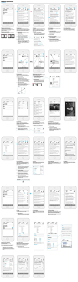 app wireframes by Alex Solomatin