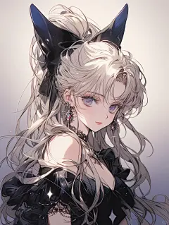 美少女战士壁纸✨黑色系 - 小红书