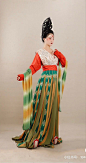 [Hanfu・漢服]China Tang Dynasty Chinese Traditional Clothing Hanfu,Hairstyle & Makeup