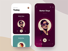 三与采集到UI_app界面_追波风格