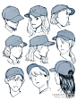 #绘画教程# 帽子的绘制，点赞+关注每晚十二… - 半次元 - ACG爱好者社区