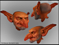 Goblin head by FirstKeeper on deviantART