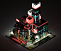 MagicaVoxel 0.97.4 发布 ： 支持面光源 ： 来自gltracy - 微博