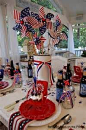 july 4th decorating ideas美国国旗元素