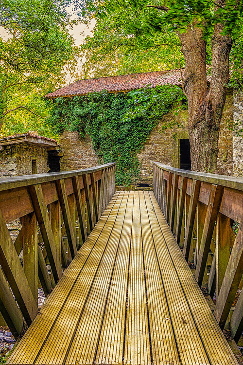 Bridge, Galicia, Spa...