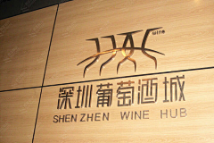 S尚一采集到深圳葡萄酒城商业标识设计