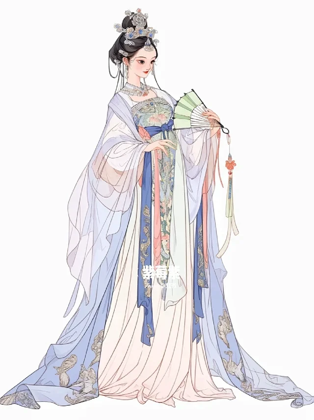 古装仙女造型 | 汉元素裙子古风服装·紫暮图片_女-古风-日系、国风图片素材-花瓣网