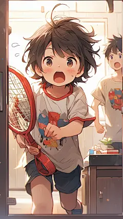 AI数字艺术人物插画-众图网