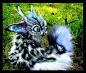 15 Majestic Mythical Creatures Up For Adoption: Wood Splitter Lee, Fantasy Animal, Animals, Art Doll, Animal Sculptures, Leopard Dragon, Mythical Creatures, Snow Leopard, Fantasy Creatures