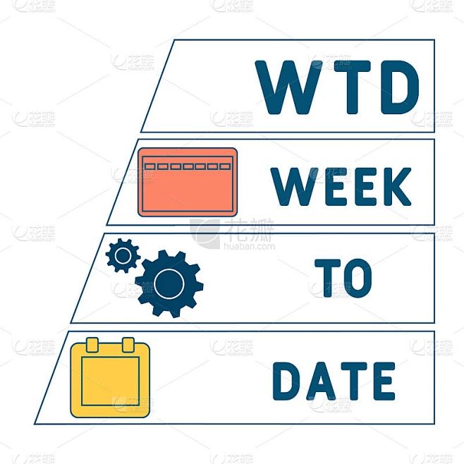 WTD -星期到日期的首字母缩写。