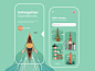 Tours Mobile App Design
-Ghulam Rasool 
https://dribbble.com/shots/15152355-Tours-Mobile-App-Design