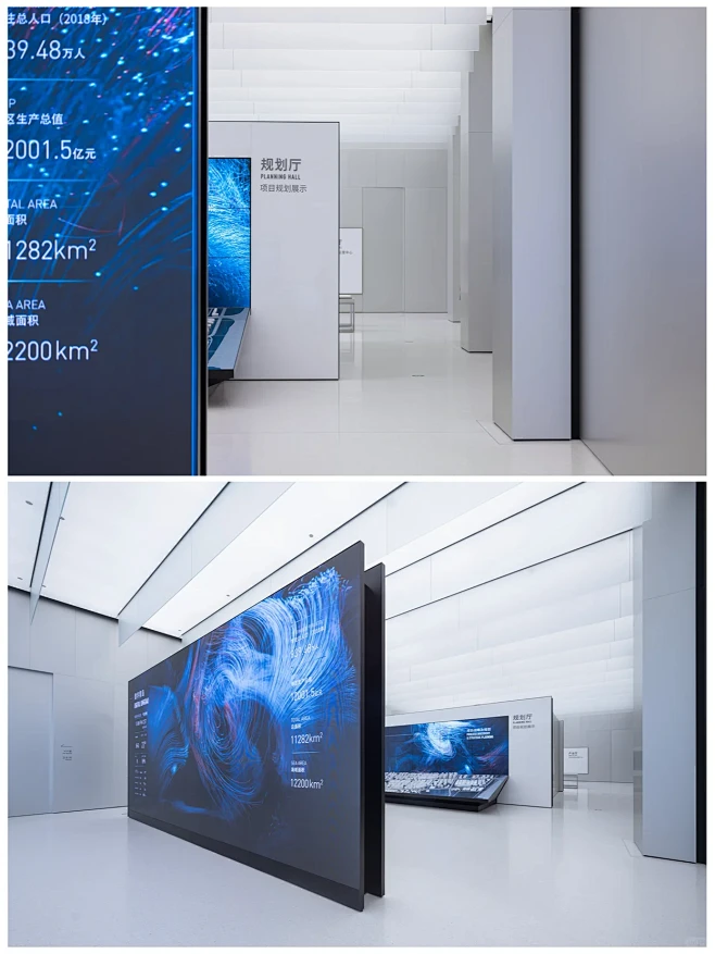 极简的展厅设计 I青岛国际海洋智区展示中心
