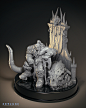 World Of Warcraft. Grom Hellscream, Abbas Emadi. 3DCube : Hi friends, hope you are well. This is my recent personal work. It is a 3D Print project that I wanted to show my abilities 
in 3D Printing.
The main idea for this work, began of two years ago, whe