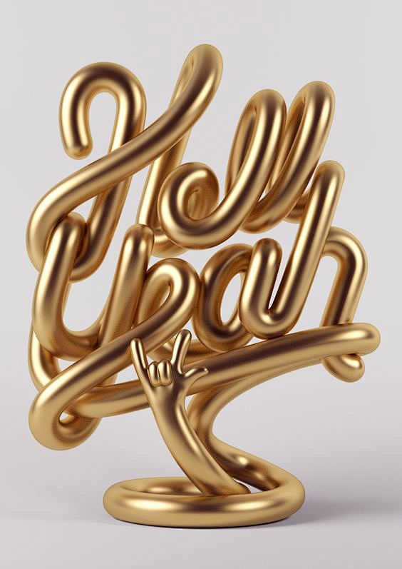 Hell Yeah letterings...