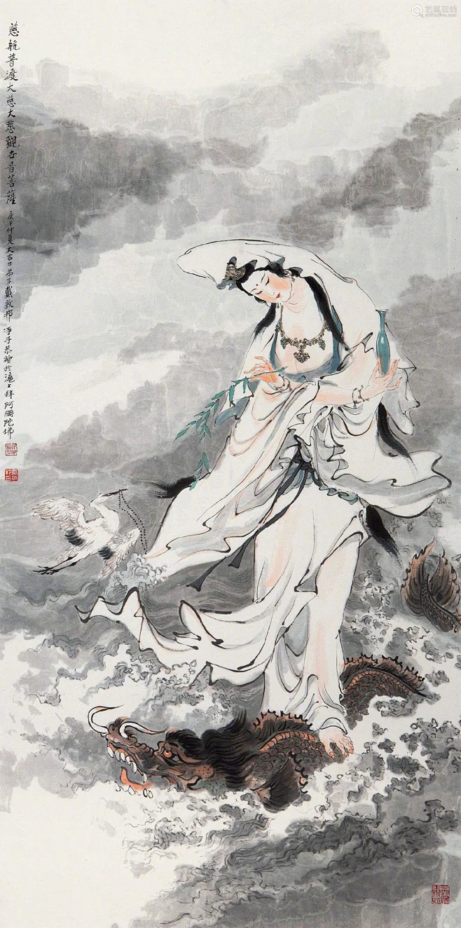 著名国画家 戴敦邦 人物绘画作品-花瓣网