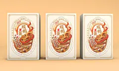 李子央丨益然轩咸鸭蛋品牌插画包装设计-古田路9号-品牌创意/版权保护平台