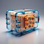 002 - Resin, Futuristic Safe Boxes, Cinema4D by Nardi Braho on Dribbble