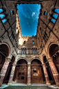 Ancient Skylight, Siena, Italy