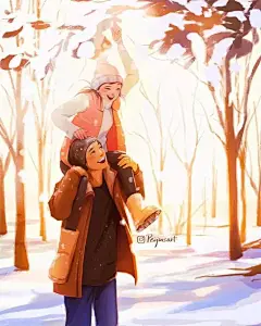 Behance精选分享超话 插画师 peijinsart 的新一组生活插画作品，温馨的生活小片段，美萌插画，温暖的色调和光影，让人感受到了生活中美好的氛围，少女感十足~#灵感##人物插画##配色# ​​​​