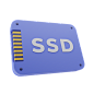 Ssd 3D Illustration