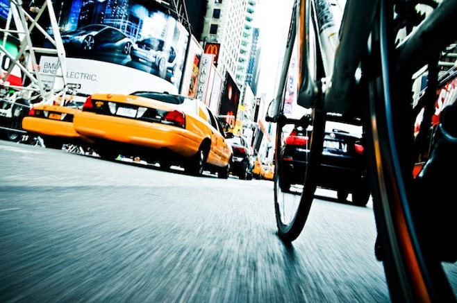 城市风光：骑行纽约