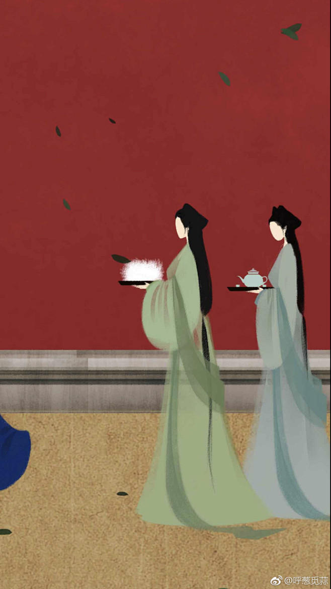 无脸古装群像仲夏苦夜短开轩纳微凉