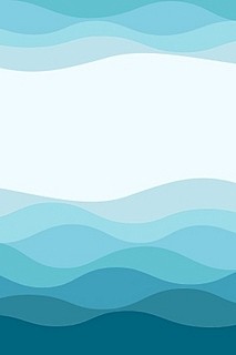 蓝色渐变波浪海浪矢量背景底纹曲线波纹背景