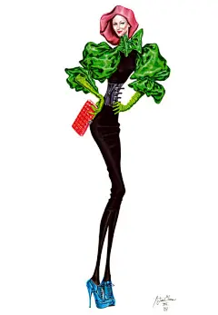 【Arturo Elena】骨感时装插画大师