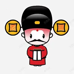 可爱的京剧卡通人物形象 平面电商 创意素材