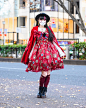 Tokyo Fashion on Instagram: “Tokyo-based lolita model RinRin Doll (@rinrindoll) on the street in Harajuku wearing an Angelic Pretty dress with an Angelic Pretty velvet…”