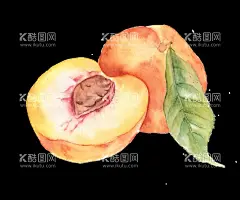 手绘桃子  - 源文件下载【酷图网】带叶的桃子,矢量桃子,桃,桃子,叶,叶子,切面,剖面,手绘桃子,桃子素材,包装桃子素材,手绘桃,矢量桃,水蜜桃,卡通水果,手绘,风格,矢量,水彩,AI,水果,水墨,插画,工笔,画,卡通,素材,设计素材,手绘水果,食物,元素