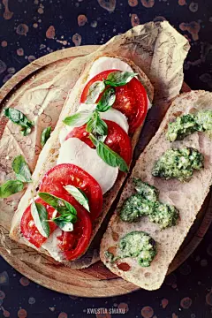 Ciabatta caprese - Przepis #采集大赛#