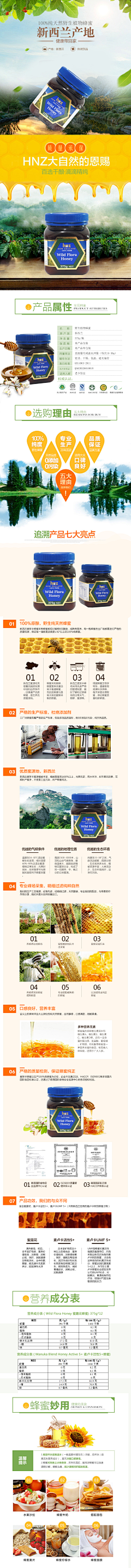 九尺钉耙采集到商品详情页