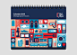 Wall Street English Calendar 2014 on Behance