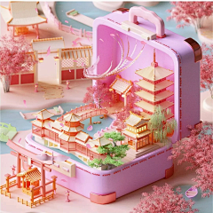 丶snailwhite采集到3D渲染场景 /材质