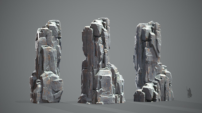 Modular Rock Cliff Slab图片_B 山石表现图片素材-花瓣网