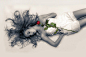 Free Image on Pixabay - Young Girl, Rose, Woman, Lying