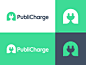 PubliCharge Logo brand design brand identity branding charger cha
