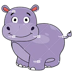 河马 动物 野生动物 可爱的动物 动物绘图 卡通片 自然 剪出