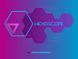 "Hexoscope" puzzle game : Design for "Hexoscope" puzzle game. iPad version