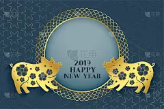 猪年喜庆春节背景