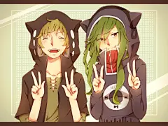 动漫男孩与动漫女孩电脑桌面壁纸 高清壁纸图片 1024x768