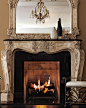 Ambella "French Fireplace" Mantel - Horchow