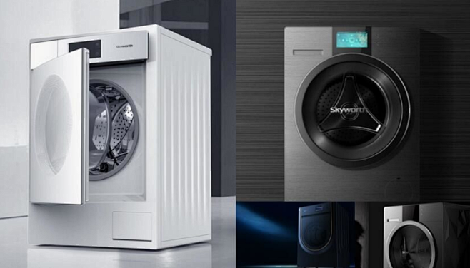 上海浪尖工业设计公司洗衣机外观设计+结构...