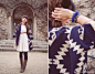 全球街拍：Zara Kids Lace Dress, Vintage Boots, Oversized Cardigan, Chinse Jewels Store Bracelet